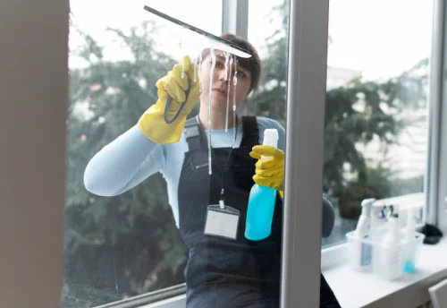 Nettoyage de vitres intérieures et extérieures à Sampzon